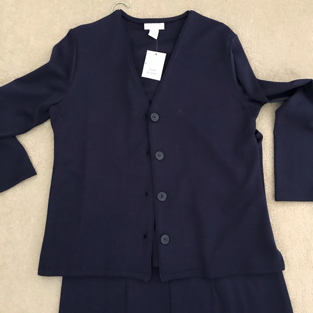 blue dress with jacket 👗